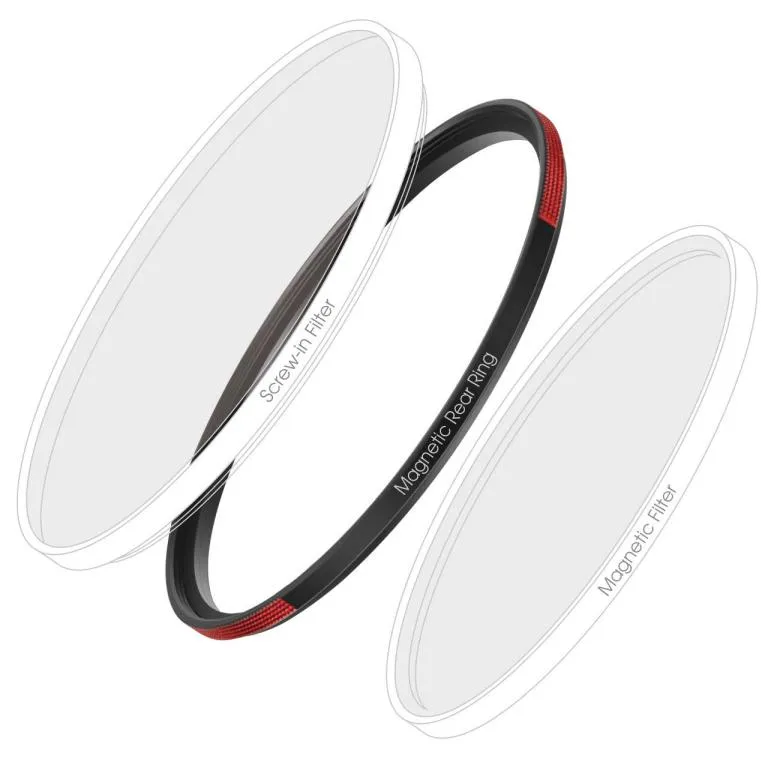 Haida Haida Magnetisk adapterring for bakside – Gjør dine filtre magnetiske