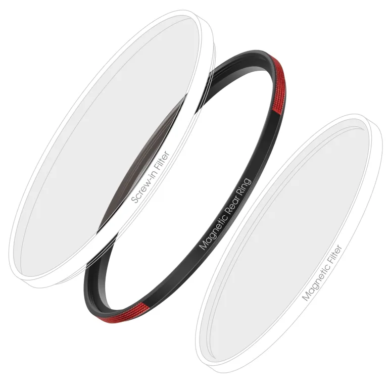 Haida Haida Magnetisk adapterring for bakside – Gjør dine filtre magnetiske
