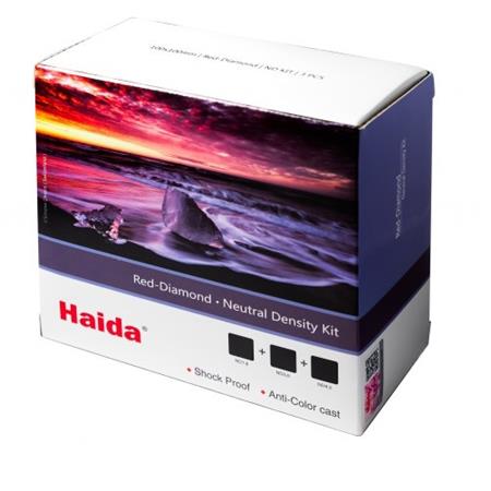 Haida Haida Red Diamond NanoPro Optisk glass ND Filter-Kit ND1.8 ND3.0 ND4.5
