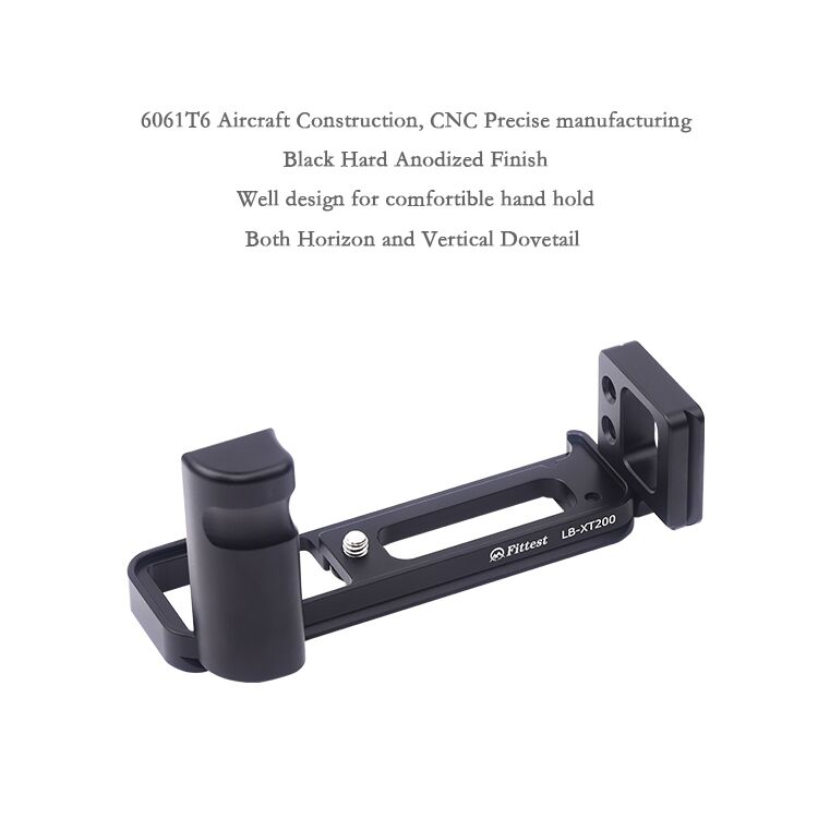 Fittest Fittest l-bracket med håndgrep for Fujifilm X-T200