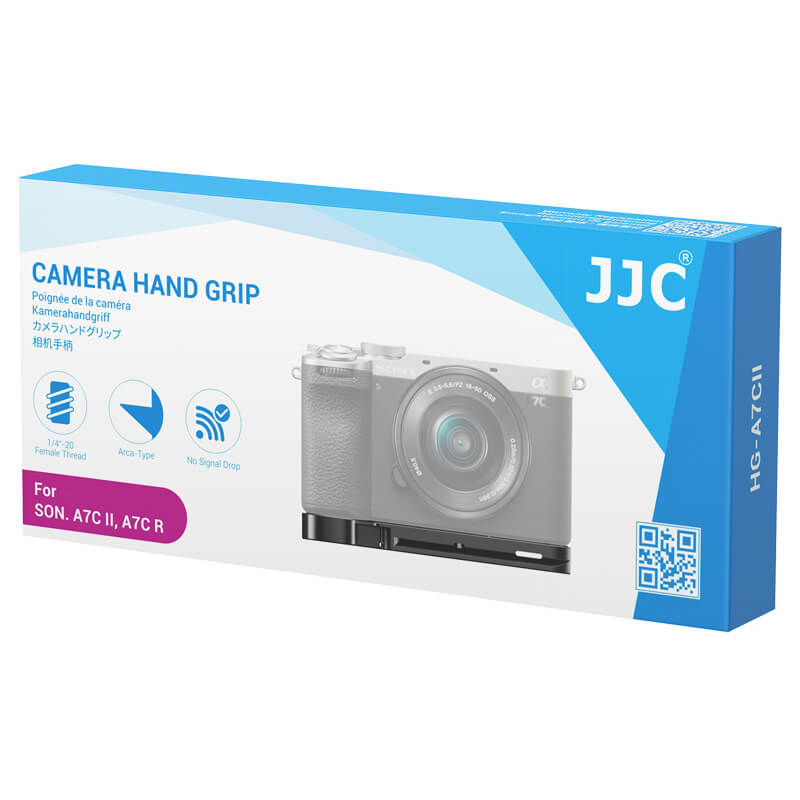 JJC Jcc grepp/bracket for Sonyy A7C II A7C r med fack for airtag