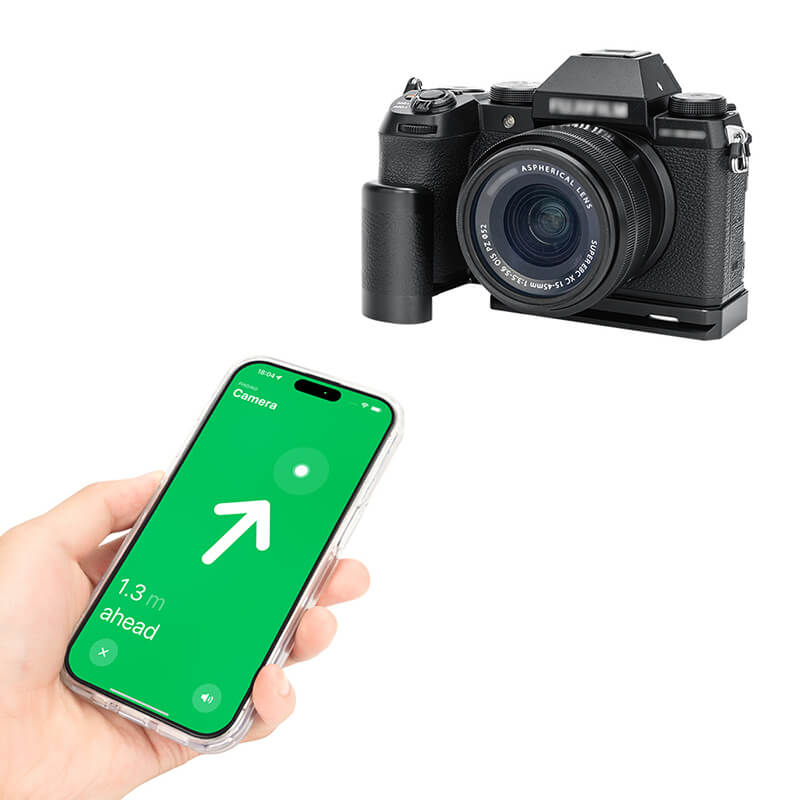 JJC Jjc håndgrep for Fujifilm X-S20 med fack for airtag