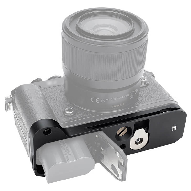 JJC Jjc håndgrep for Nikon z f med fack for airtag