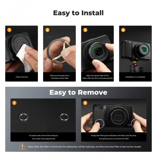 K&F Concept K&F Concept MCUV-filter for Ricoh GR-serien