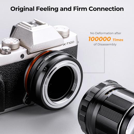 K&F Concept K&F Concept Objektivadapter IV Pro for M42-objektiv for Fujifilm X