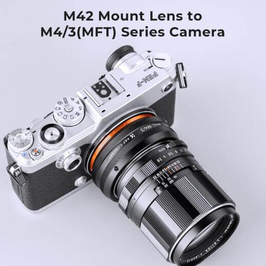 K&F Concept K&F Concept Objektivadapter Pro IV till M42-objektiv for Micro 4/3
