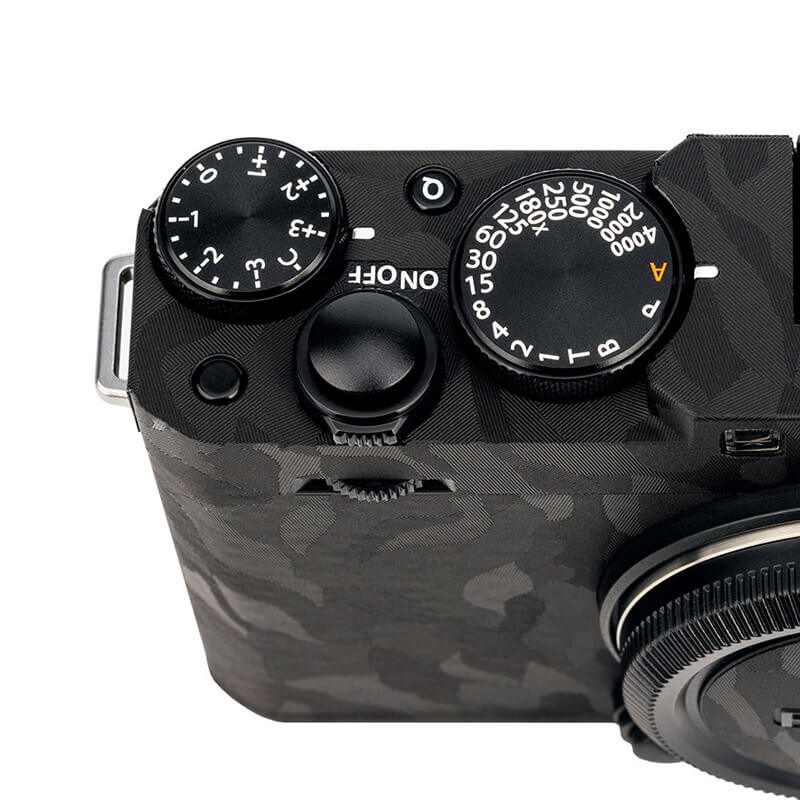 JJC JJC Skin for Fujifilm X-E4 - Svart kamuflasje