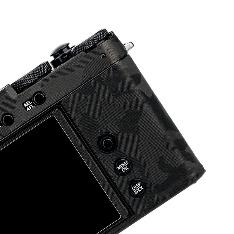 JJC JJC Skin for Fujifilm X-E4 - Svart kamuflasje
