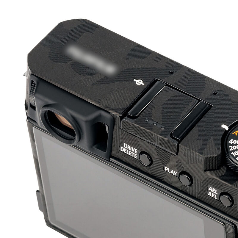 JJC JJC Skin for Fujifilm X-E4 - Svart kamuflasje