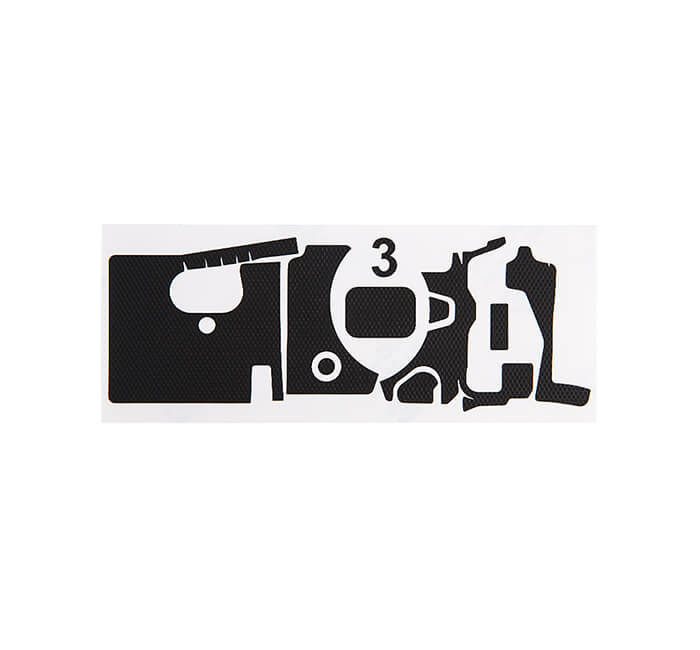 Kiwifotos Kiwifotos Skin for Canon EOS R5 - Svart karbonfiber