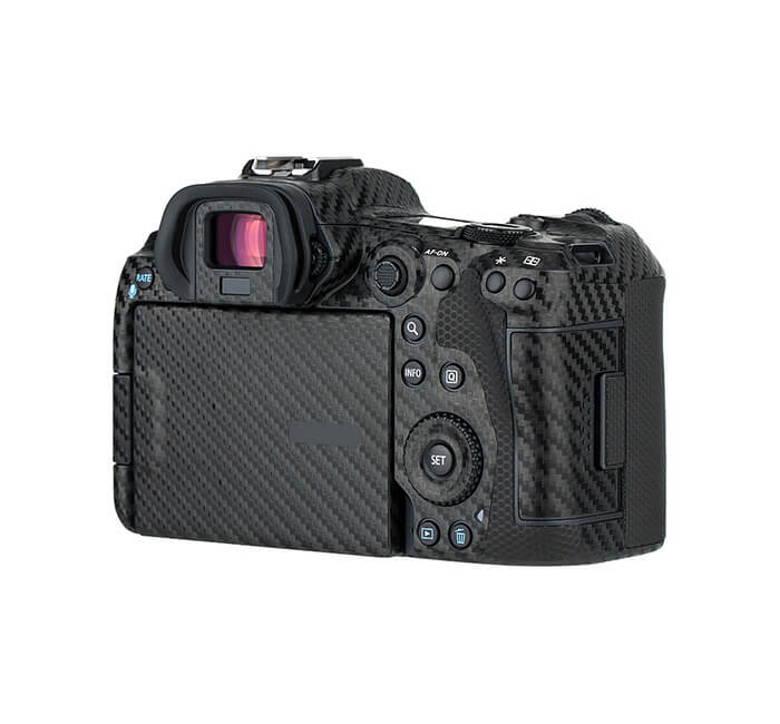 Kiwifotos Kiwifotos Skin for Canon EOS R5 - Svart karbonfiber
