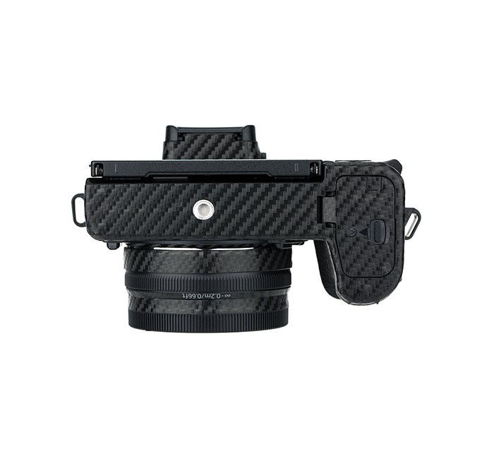 Kiwifotos Kiwifotos Skin for Nikon Z50 + 16-50mm objektiv - Sort karbonfiberfilm