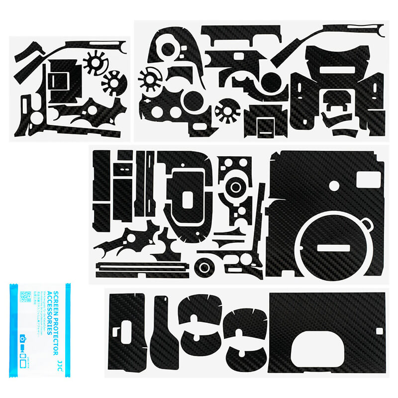 Kiwifotos Kiwifotos Skin til Sony A1 - Svart karbonfiber
