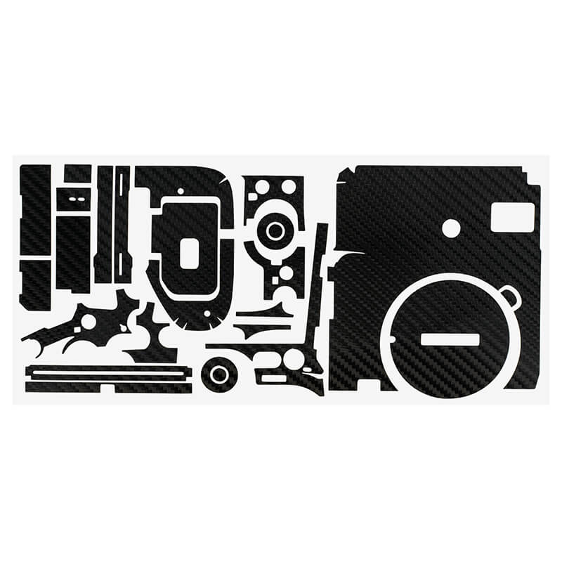 Kiwifotos Kiwifotos Skin til Sony A1 - Svart karbonfiber