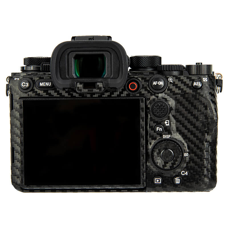 Kiwifotos Kiwifotos Skin til Sony A1 - Svart karbonfiber