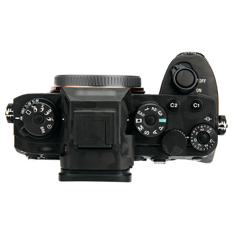 Kiwifotos Kiwifotos Skin for Sony A1- Svart kamuflasje