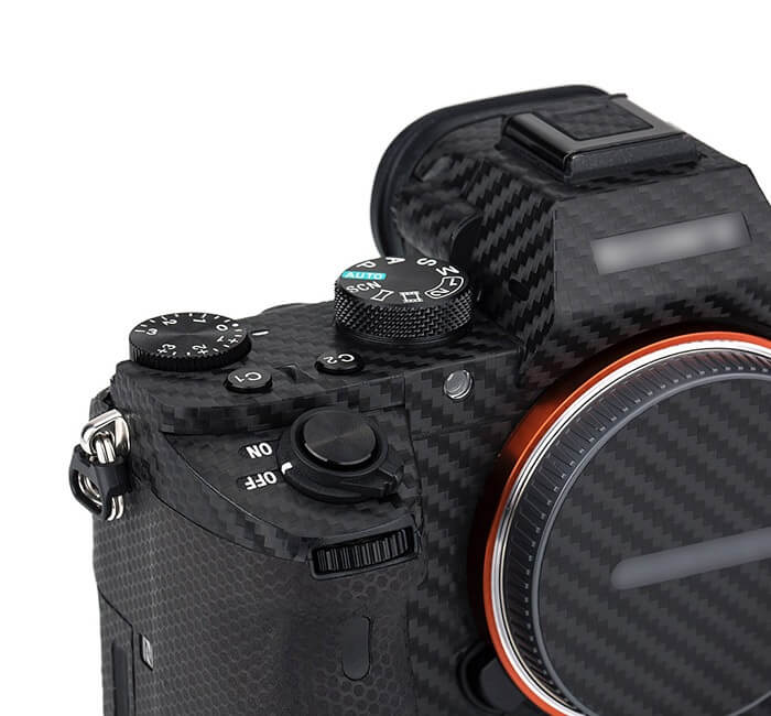 Kiwifotos Kiwifotos Skin for Sony a7 II, a7S II, a7R II - Svart karbonfiber
