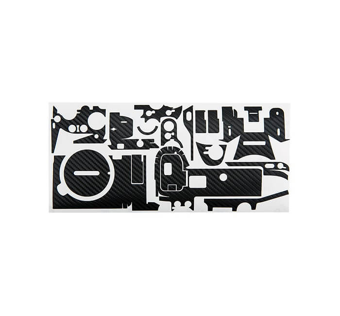 Kiwifotos Kiwifotos Skin for Sony a7 III, a7R III - Svart karbonfiberfilm