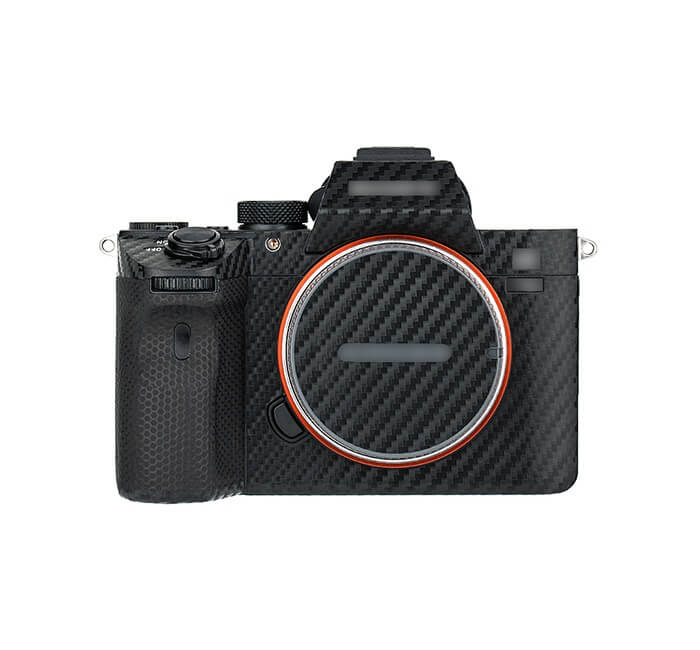 Kiwifotos Kiwifotos Skin for Sony a7 III, a7R III - Svart karbonfiberfilm