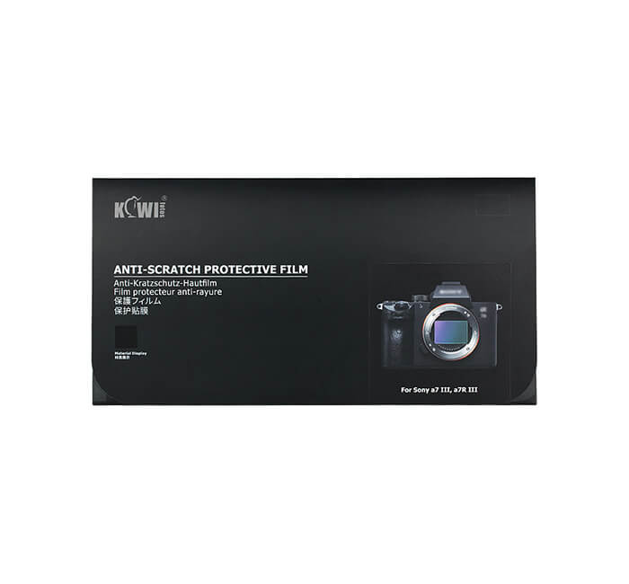 Kiwifotos Kiwifotos Skin til Sony a7 III, a7R III - Svart kamuflasje
