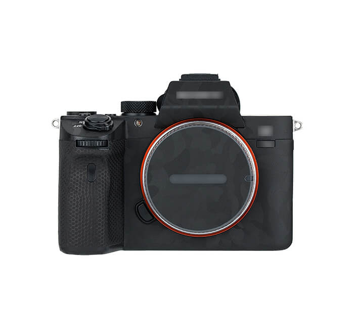 Kiwifotos Kiwifotos Skin til Sony a7 III, a7R III - Svart kamuflasje