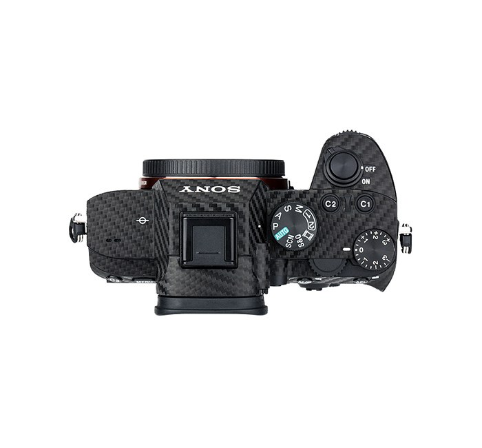 Kiwifotos Kiwifotos Skin for Sony a7 III / a7R III - Svart karbonfiberfilm
