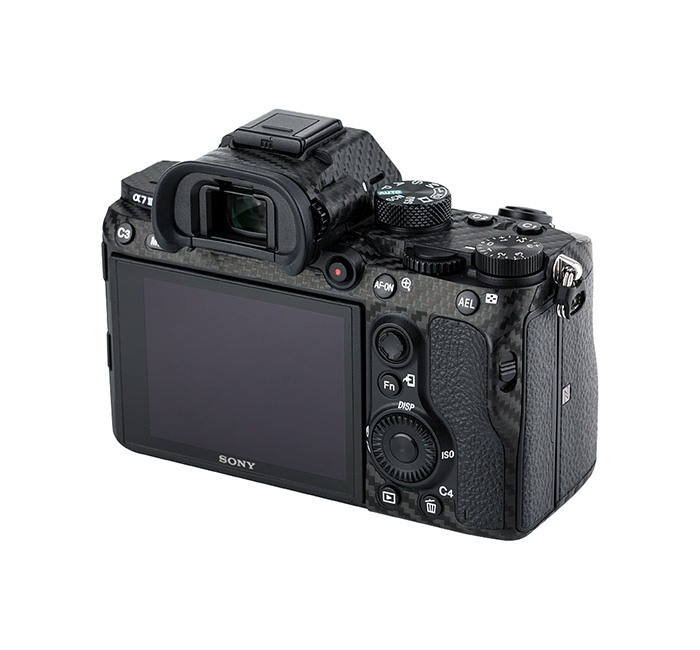 Kiwifotos Kiwifotos Skin for Sony a7 III / a7R III - Svart karbonfiberfilm