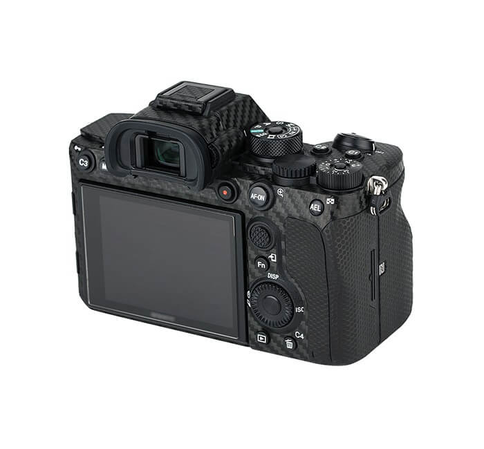 Kiwifotos Kiwifotos Skin for Sony a7R IV - Svart karbonfiberfilm