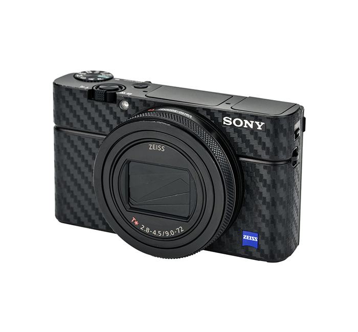 Kiwifotos Kiwifotos Skin til Sony RX100 VI - Sort karbonfiberfilm