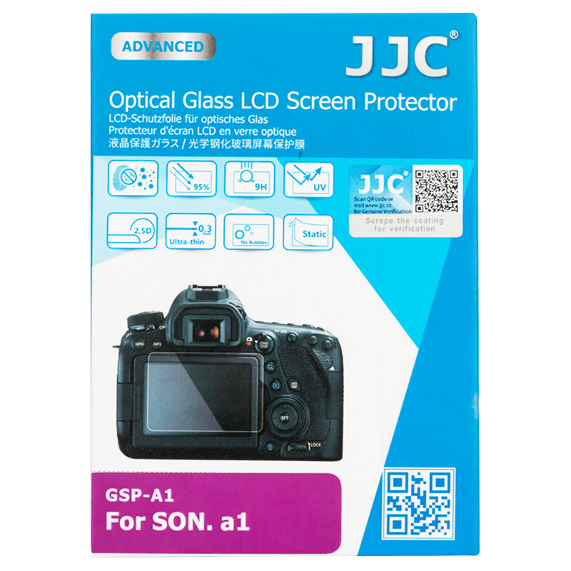 JJC JJC Skjermbeskytter for Sony A1/ ZV-E10 optisk glass