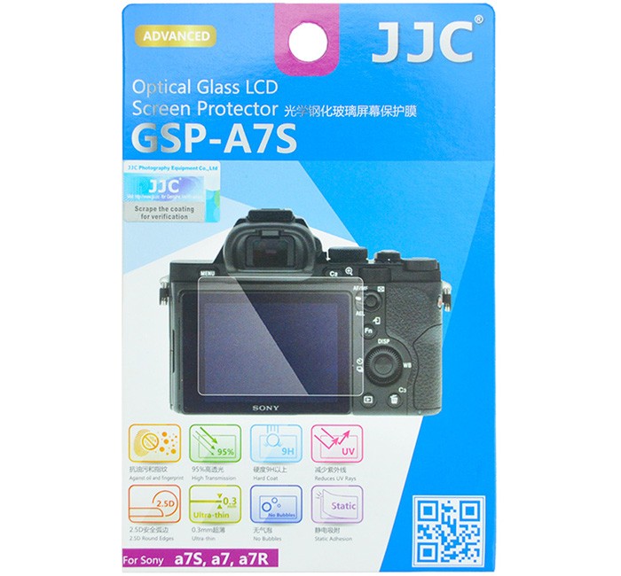 JJC JJC Skjermbeskytter for Sony A7S/A7/A7R optisk glass