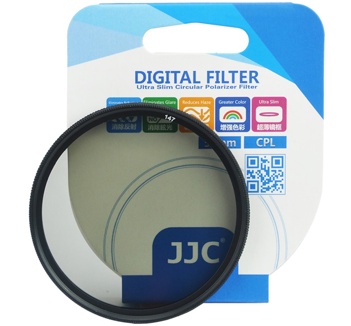 JJC JJC Ultra Slim CPL-filter – Optimal klarhet og refleksjonsreduksjon