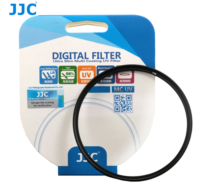 JJC JJC Ultra-thin F-MCUV Filter – Eliminerer ultrafiolett stråling