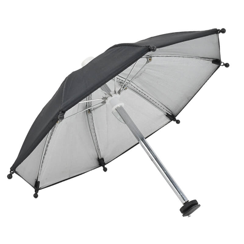 Unbranded Paraply av mini-modell som skyddar kameran mot regn blixtskofästke