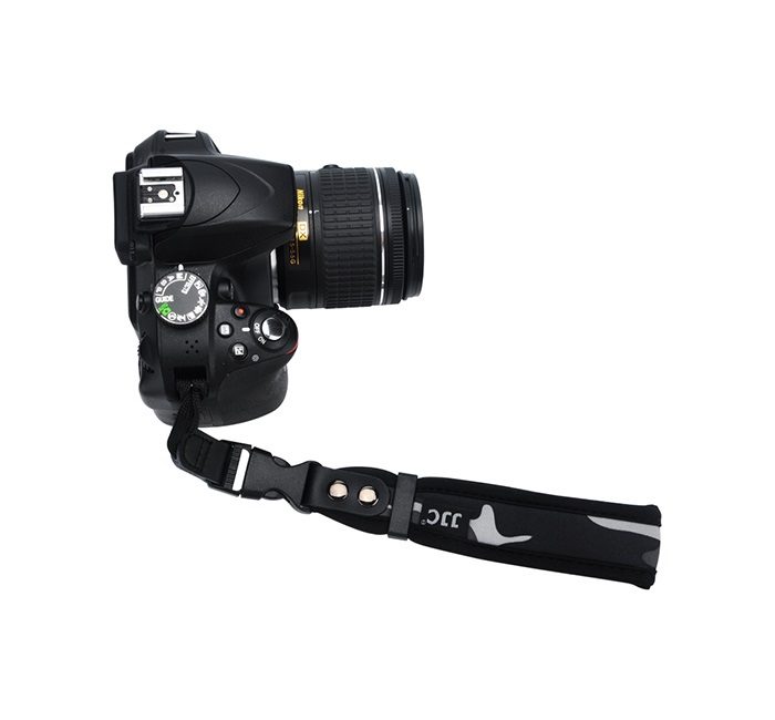JJC JJC ST-1YGR håndleddsrem for DSLR (Kamouflagefärgad)