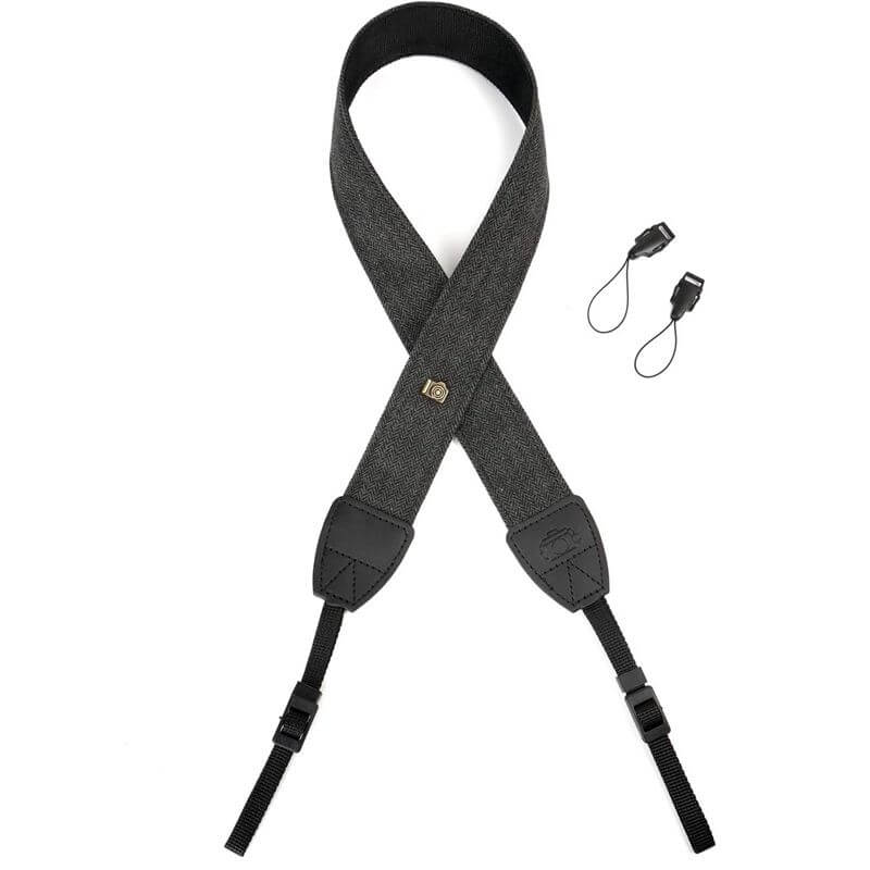 Unbranded Kamerastropp retromodell svart for systemkamera