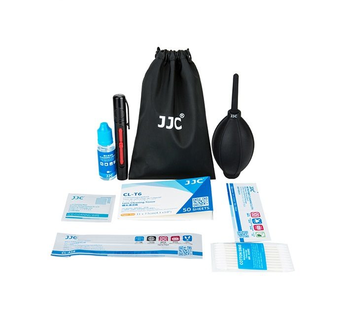 JJC JJC Cleaning Kit 7-i-1 pakke for kamera / objektiv