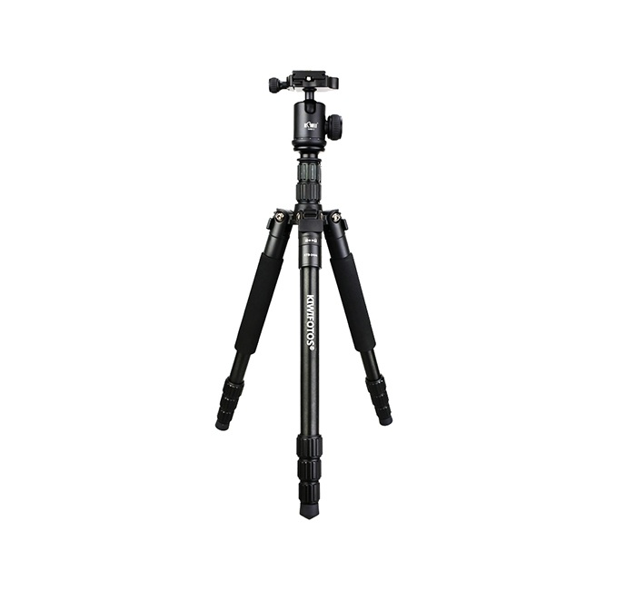 Kiwifotos Kamerastativ 2i1 150cm med kulehode - Kiwifotos KTB-1444