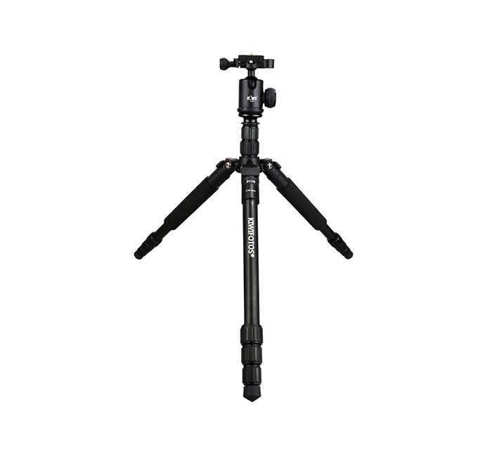 Kiwifotos Kamerastativ 2i1 150cm med kulehode - Kiwifotos KTB-1444