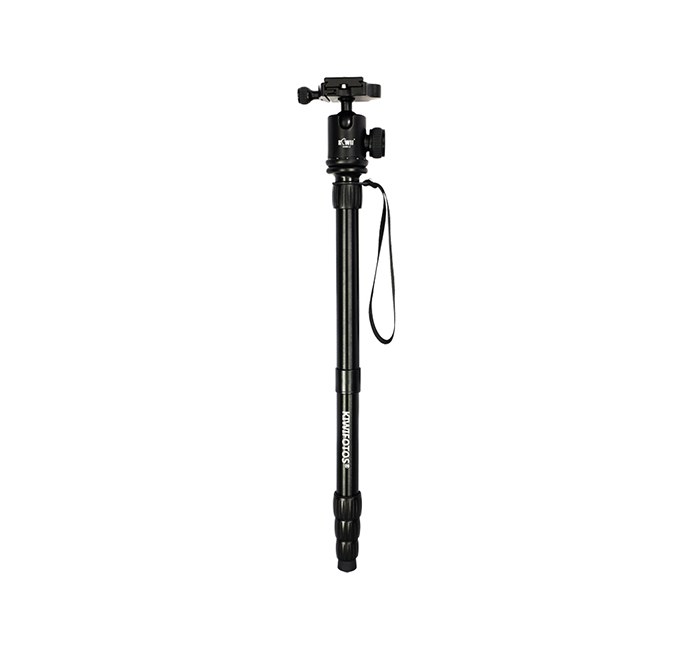 Kiwifotos Kamerastativ 2i1 150cm med kulehode - Kiwifotos KTB-1444