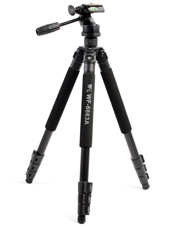 Fancier Weifeng WF-6663A Kamerastativ 167cm med videohode