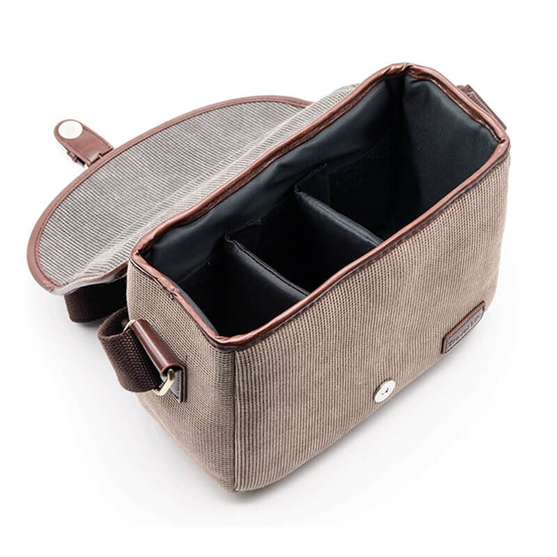Unbranded Kaki kameraveske for speilløst systemkamera