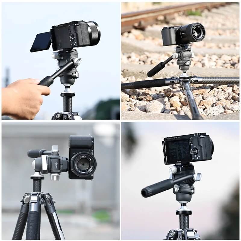 Ulanzi Ulanzi EH-09 Videohuvud inverterad for stativ med spak