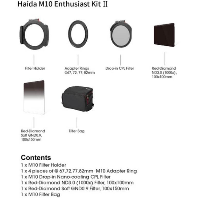 Haida Haida M10 Enthusiast Kit II for 100mm kamerafilter HD4502