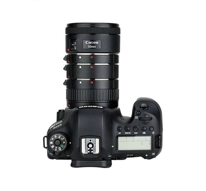 JJC JJC Mellomringer 12mm,20mm & 36mm elektronisk for Canon EOS AET-CS(II)