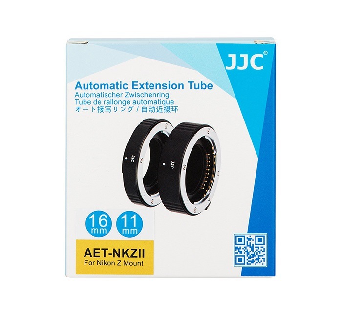 JJC JJC Elektroniska Mellomringer for Nikon Z med autofokus