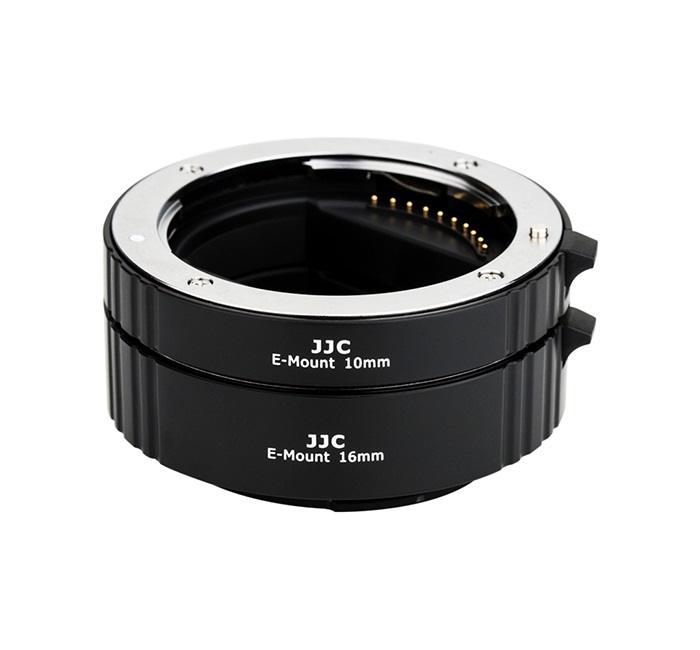 JJC JJC Mellomringer 10mm 16mm elektronisk for Sony E AET-SES(II)
