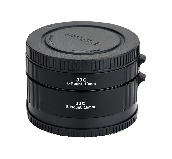 JJC JJC Mellomringer 10mm 16mm elektronisk for Sony E AET-SES(II)