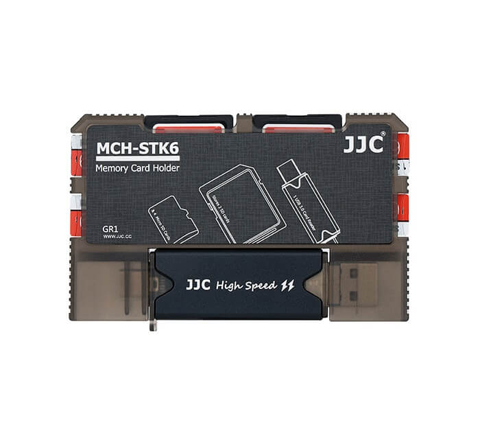 JJC JJC Minnekortholder & kortleser for 2xSD 4XMSD
