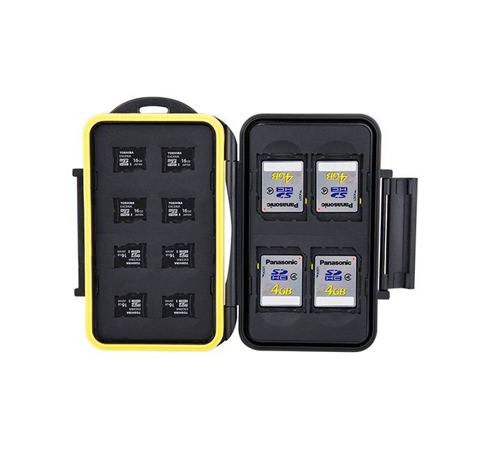 JJC JJC Minnekortetui for 4xSD + 8xMicroSD